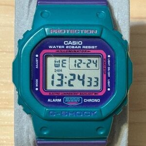 Casio G-Shock DW-5600TB-6 Throwback 80s Street Fashion Square Digital Watch 5600